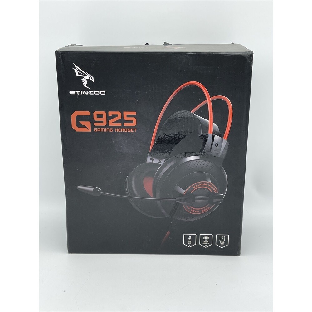 SOMIC G925 Gaming Headset 3.5mm Stereo for PC Laptop PS4 Xbox One Over Ear Wi...